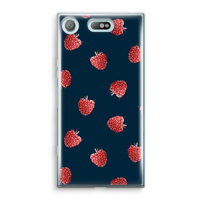 Framboosjes: Sony Xperia XZ1 Compact Transparant Hoesje