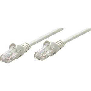 Intellinet 325950 RJ45 Netwerkkabel, patchkabel CAT 5e U/UTP 10.00 m Grijs 1 stuk(s)