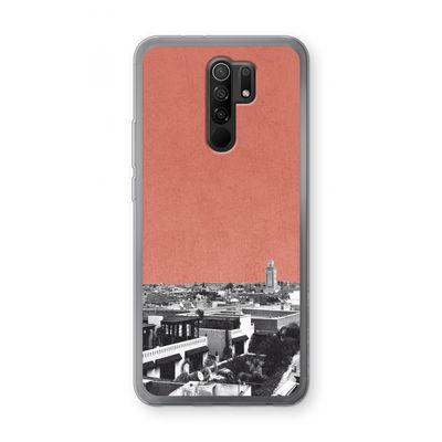 Marrakech Skyline : Xiaomi Redmi 9 Transparant Hoesje