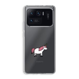 Eenhoorn: Xiaomi Mi 11 Ultra Transparant Hoesje