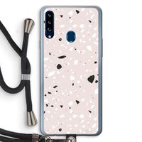 Terrazzo N°20: Samsung Galaxy A20s Transparant Hoesje met koord