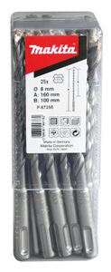 Makita Accessoires P2S: SDS-PLUS boor 5x160mm10st - B-46501-10