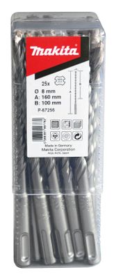 Makita Accessoires P2S:SDS-PLUS boor 10st Lengte 160mm