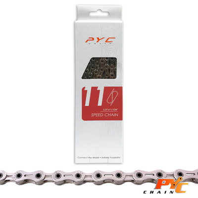 Shimano Pyc premium lichtgewicht fietsketting 11v - chrome harden tech - 116 schakels