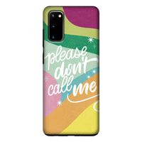 Don't call: Samsung Galaxy S20 Tough Case