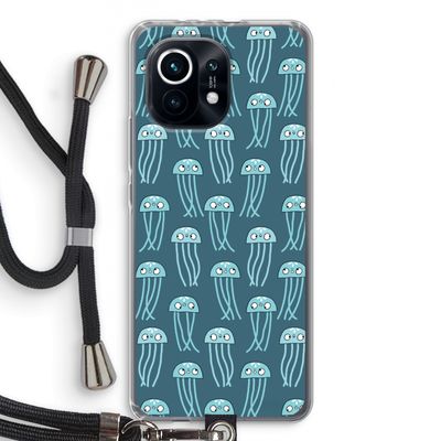 Kwallie: Xiaomi Mi 11 Transparant Hoesje met koord