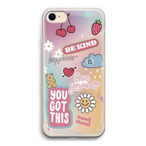Positivity: iPhone 7 Transparant Hoesje