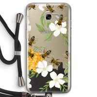 No flowers without bees: Samsung Galaxy A5 (2017) Transparant Hoesje met koord