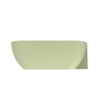 Arcqua Havana Halfvrijstaand Bad - 170x80cm - rechts - mat pastel groen BAD701615