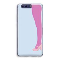 Pink panty: Honor 9 Transparant Hoesje
