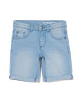 HEMA Kindershort jogdenim lichtblauw (lichtblauw)