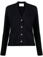 Bonpoint cardigan en laine à col v - BLACK