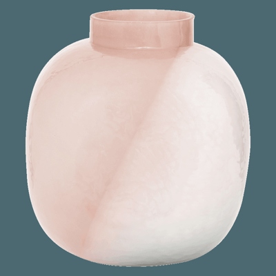 Vaas Riva roze dawn 19 * 19 * 20 CM