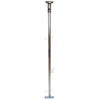 Astas de bandera y bases GS73307 - ASTA DE BANDERA INOX 80 cm