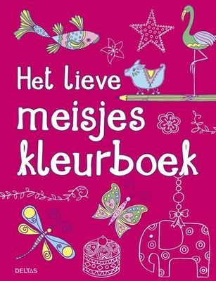Deltas Het lieve meisjes kleurboek