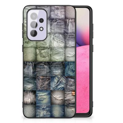 GSM Cover Samsung Galaxy A33 5G Spijkerbroeken