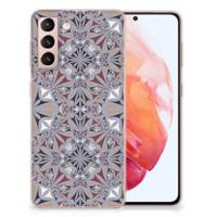 Samsung Galaxy S21 | TPU | Siliconen hoesje | Flower Tiles