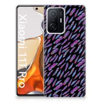 Xiaomi 11T | 11T Pro TPU bumper Feathers Color - thumbnail