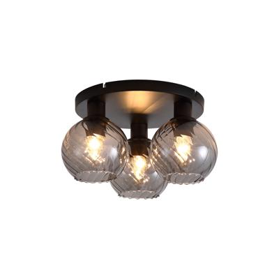 Searchlight PlafondlampRadiance 3-lichts zwart - 44521SM