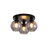 Searchlight PlafondlampRadiance 3-lichts zwart - 44521SM