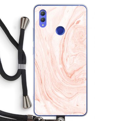 Peach bath: Honor Note 10 Transparant Hoesje met koord