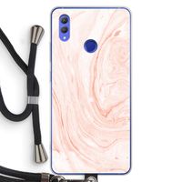 Peach bath: Honor Note 10 Transparant Hoesje met koord