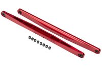 Trailing arm, aluminum (red-anodized) (2) (assembled with hollow balls) (TRX-8544R)