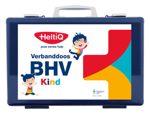 HeltiQ Verbanddoos Modulair BHV Kind - Blauw