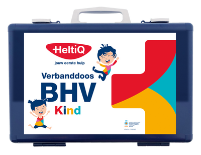 HeltiQ Verbanddoos Modulair BHV Kind - Blauw