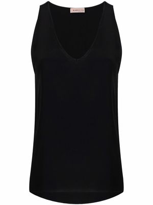 Blanca Vita débardeur à col v - Noir