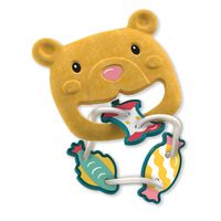 SES Creative grijpspeelgoed Yummy Bear junior geel - thumbnail