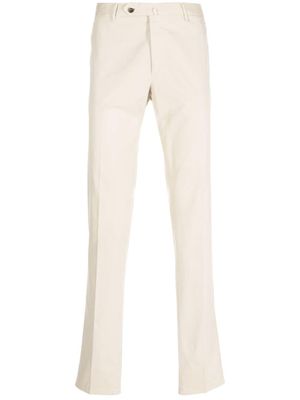 PT Torino pantalon chino à coupe droite - Tons neutres