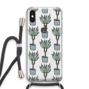Boompje: iPhone XS Transparant Hoesje met koord