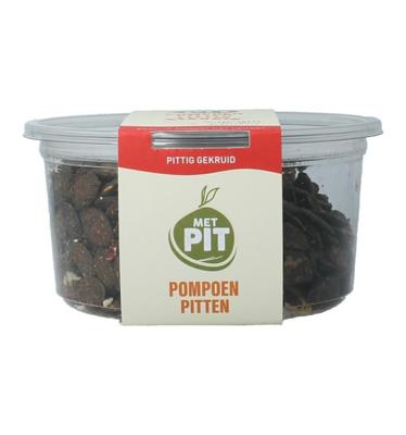 Pompoenpitten pittig gekruid