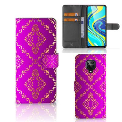 Wallet Case Xiaomi Redmi Note 9 Pro | Note 9S Barok Roze | Portemonnee hoesje