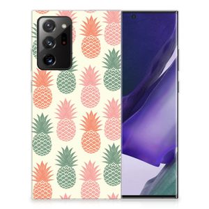 Samsung Galaxy Note20 Ultra Siliconen Case Ananas