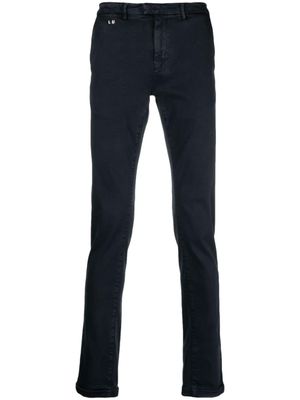 Sartoria Tramarossa pantalon slim à taille basse - Bleu