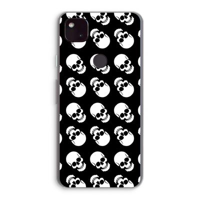 Musketon Skulls: Google Pixel 4a 5G Transparant Hoesje