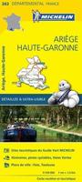 Wegenkaart - landkaart 343 Ariege - Haute Garonne | Michelin