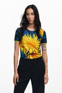 Zonnebloem T-shirt - BLUE - S