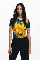 Zonnebloemen T-shirt - BLUE - XL