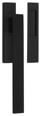 Formani hefschuifdeurbeslag Bob Manders RIBBON BM230Y incl. cilindergat PC69 - mat zwart