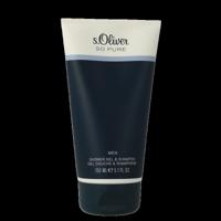 S Oliver So pure men showergel & shampoo 150 Milliliter