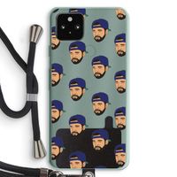Drake Away: Pixel 5a 5G Transparant Hoesje met koord