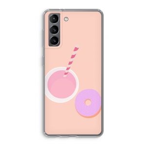 Donut: Samsung Galaxy S21 Transparant Hoesje