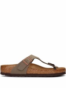 Birkenstock sandales Gizeh à entredoigt - Gris