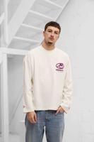 Equalité Arid Longsleeve T-Shirt Heren Gebroken Wit/Paars - Maat XL - Kleur: Gebroken WitPaars | Soccerfanshop
