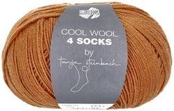 Lana Grossa Cool Wool 4 Socks Uni 7712 Roestbruin