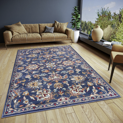Vloerkleed Caracci Blauw 200x280 Cm Laagpolig Home Collectie - Dekbed-Discounter.nl