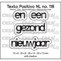 Crealies • texto positivo nl dies en een gezond nieuwjaar